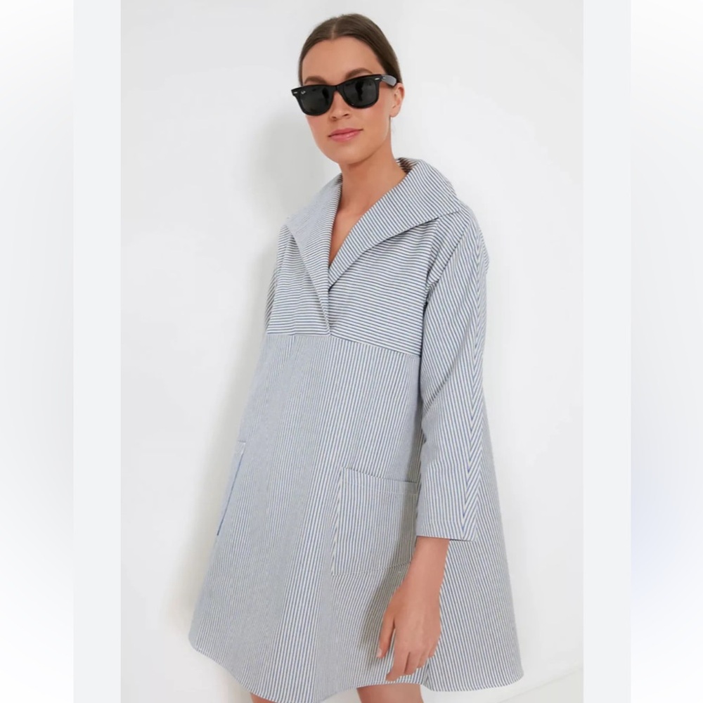 NWT French Blue Stripe Sloane Dress